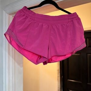 lululemon athletica Bright Pink Athletic Shorts